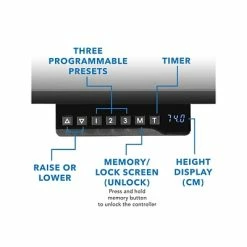 Discount 🔔 Sit & Stand Desks Mount-It! 29" - 47" Adjustable Desk, Black (MI-7999) ⭐ -Desk Riser Store unnamed file 872