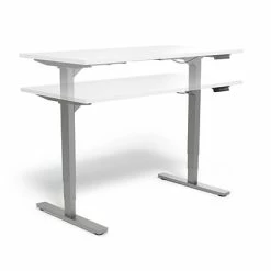 Coupon 😀 Union & Scale Sit & Stand Desks Union & Scale™ Essentials 26"-52" Adjustable Desk, White (UN56206) ⭐ -Desk Riser Store unnamed file 893