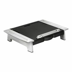 Brand new 🧨 Monitor Mounts & Stands Fellowes Office Suites Monitor Riser, Up To 28" Monitor, Black/Silver (8036601) 😀