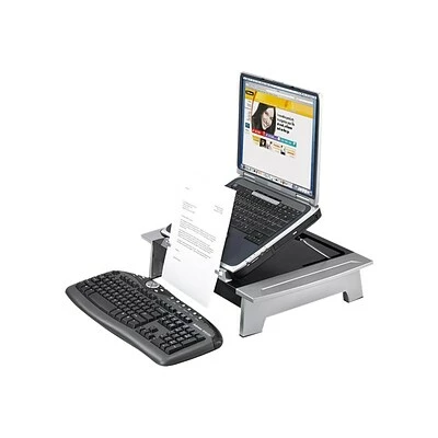 Brand new ๐งจ Monitor Mounts & Stands Fellowes Office Suites Monitor Riser, Up To 28" Monitor, Black/Silver (8036601) ๐ 6 Brand new ๐งจ Monitor Mounts & Stands Fellowes Office Suites Monitor Riser, Up To 28" Monitor, Black/Silver (8036601) ๐ - Image 4