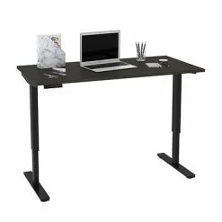 Deals 👍 Height-Adjustable Tables Bestar Universel 30“ X 60“ Standing Desk, Deep Grey (65867-32) ⭐ -Desk Riser Store unnamed file 909