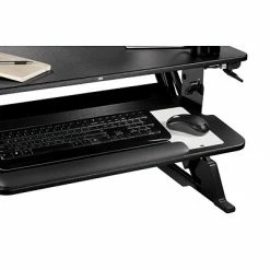 Budget 😀 Sit & Stand Desks 3M™ Precision Standing Desk, 35"W Adjustable Desk Riser With Gel Wrist Rest And Precise™ Mouse Pad, Black (SD60B7) ✔️ -Desk Riser Store unnamed file 92