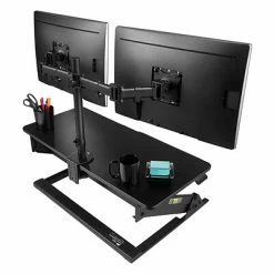 Budget 😀 Sit & Stand Desks 3M™ Precision Standing Desk, 35"W Adjustable Desk Riser With Gel Wrist Rest And Precise™ Mouse Pad, Black (SD60B7) ✔️ -Desk Riser Store unnamed file 97